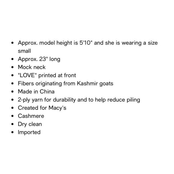 Charter Club Cashmere Sweater - Picture 8 of 8